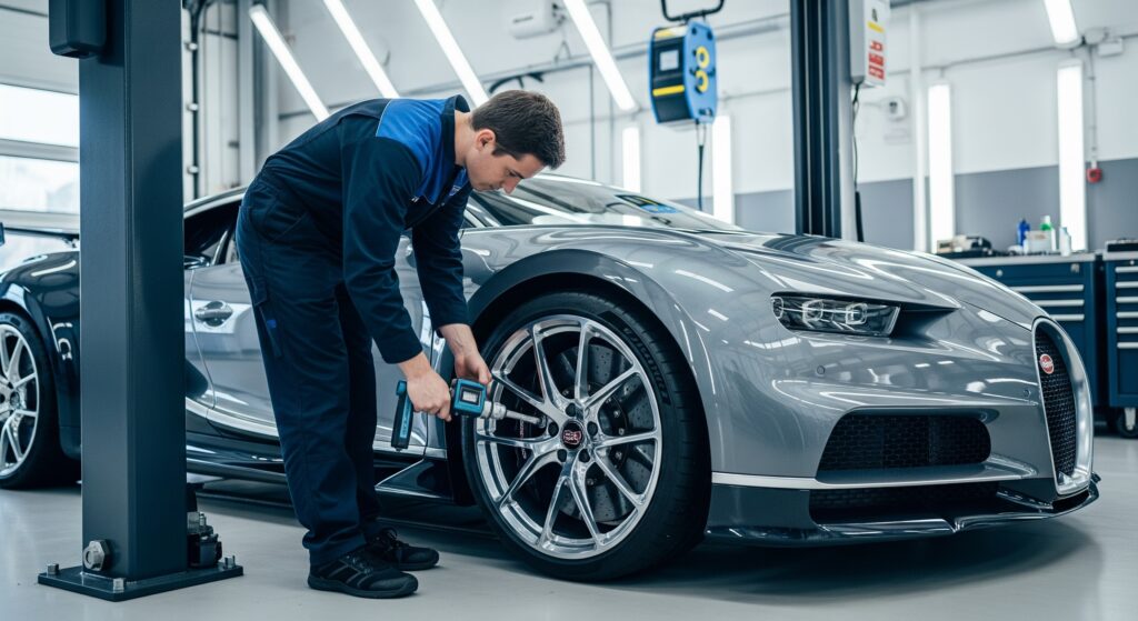 Comprehensive Bugatti Premium Tire Change Services
