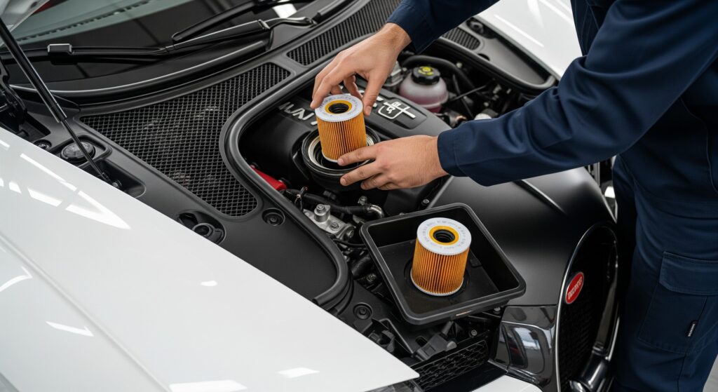 Our Complete Bugatti Oil Change Services