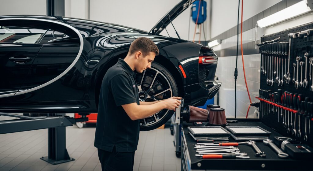 Signs You Need a Bugatti Oil Change