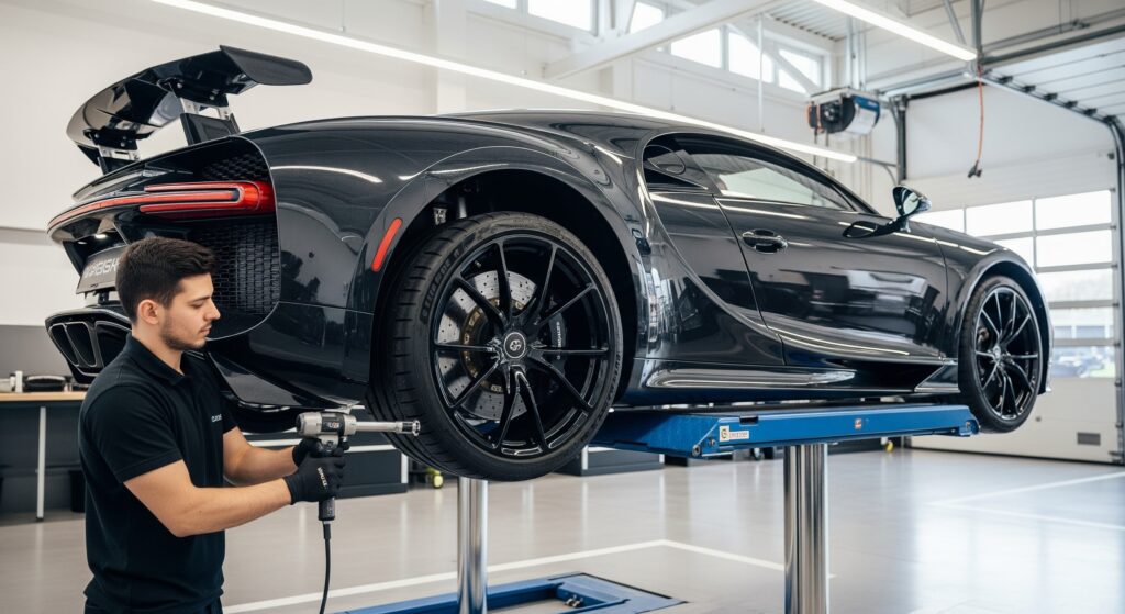 Why Choose iFixExotics for Your Bugatti Tire Change?