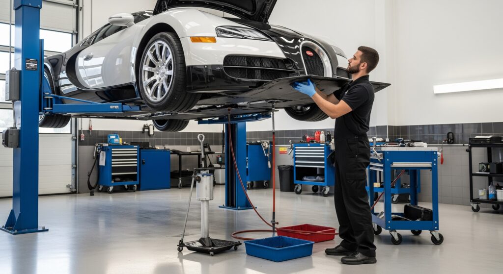 Why Proper Oil Service Is Essential for Bugatti Owners