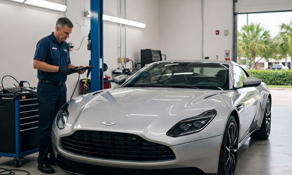 Aston Martin Air Conditioning Service & Repair
